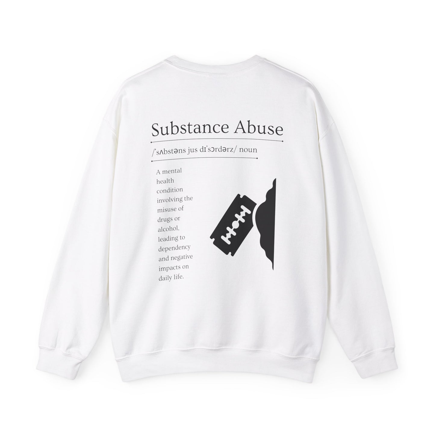 Substance Abuse Awareness Sweater | Mental Health Empowerment Sweater