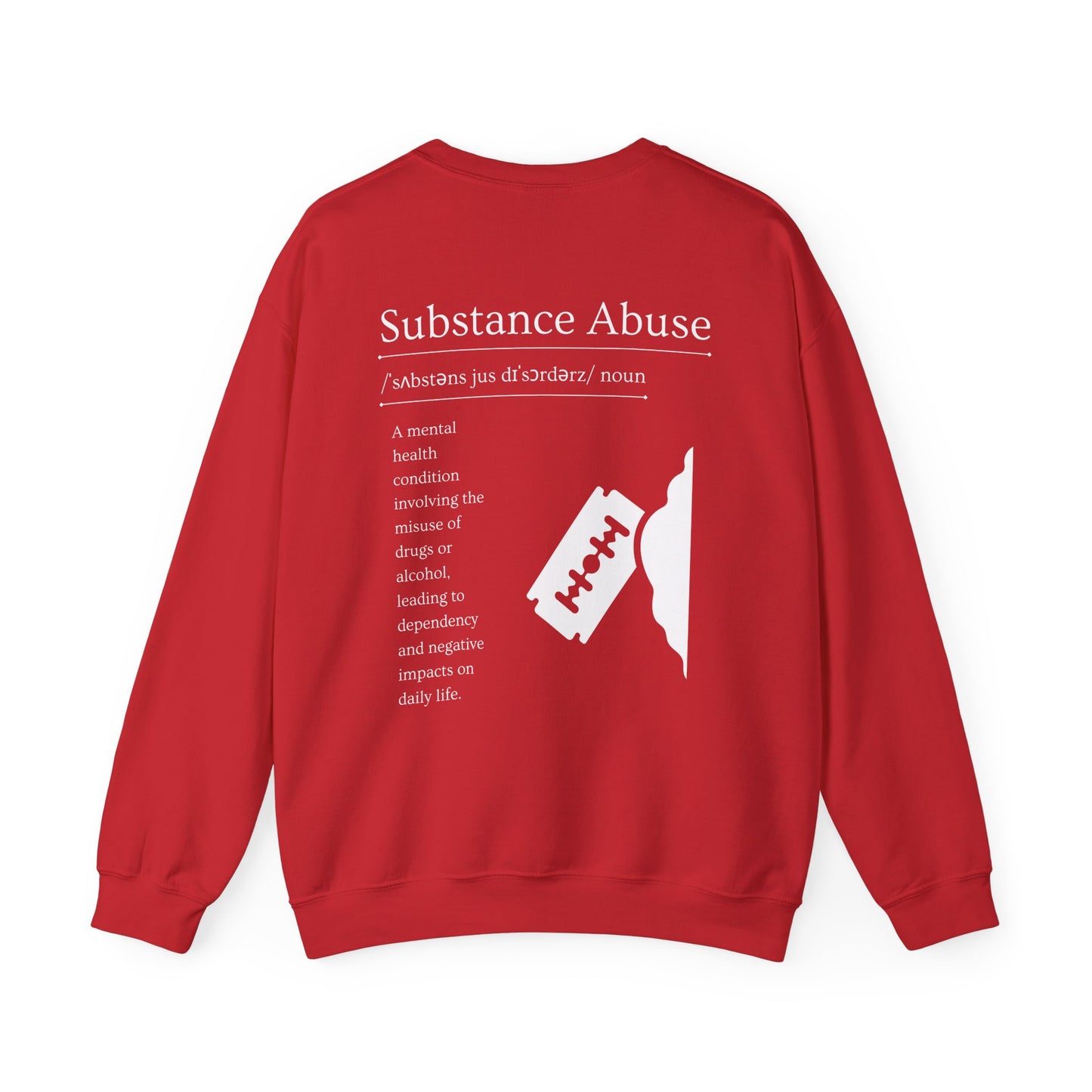 Substance Abuse Awareness Sweater | Mental Health Empowerment Sweater