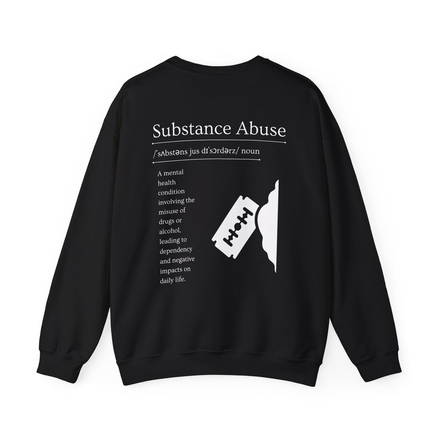 Substance Abuse Awareness Sweater | Mental Health Empowerment Sweater