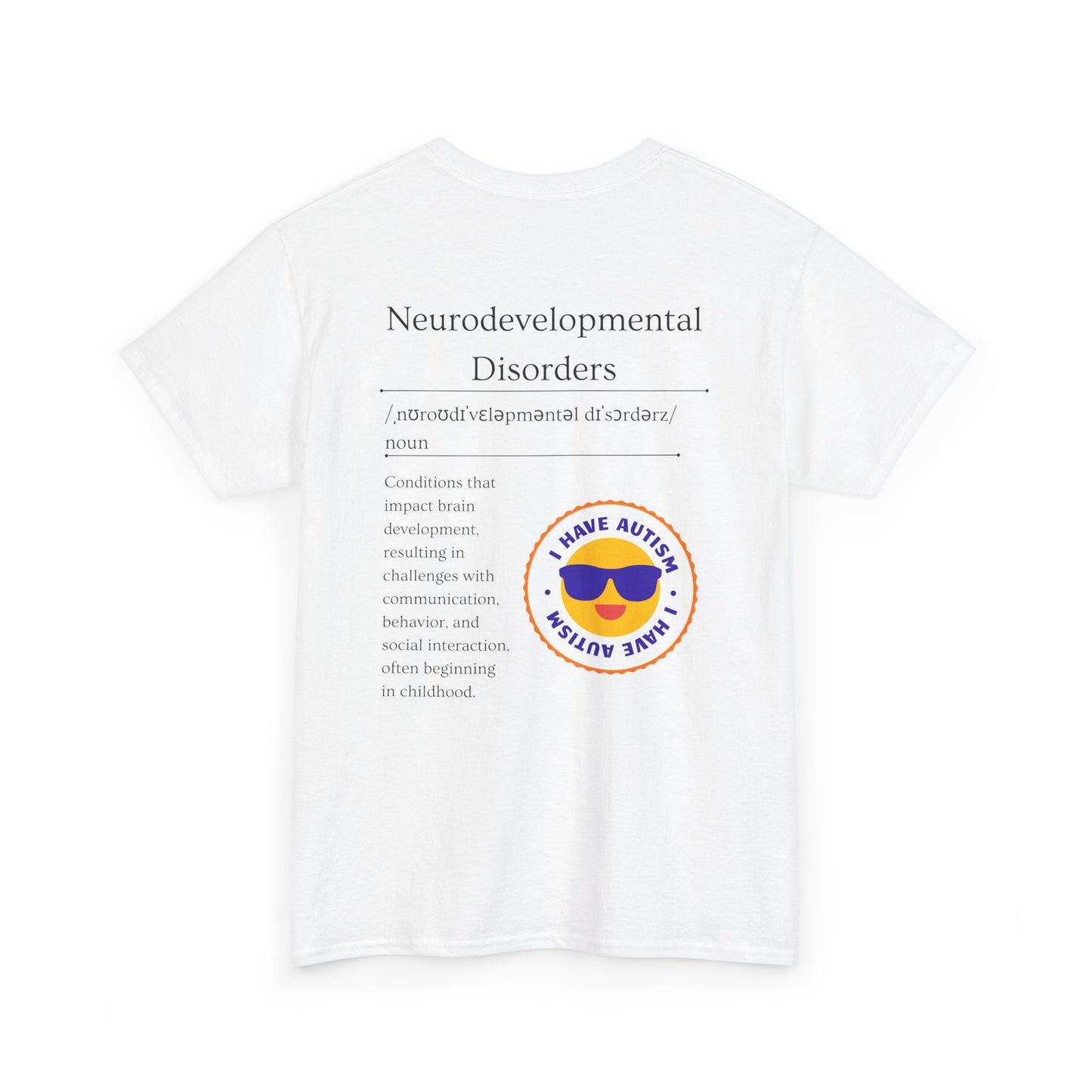 Neurodevelopmental Disorder Awareness Shirt